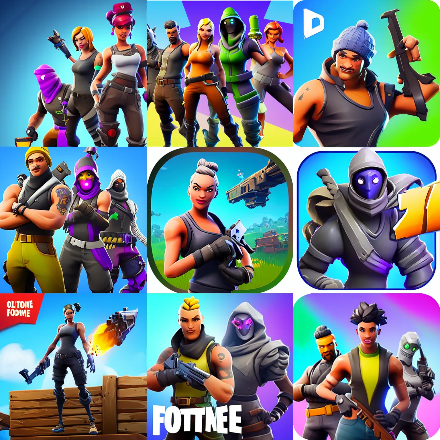 Prompt: Fortnite iOS app game AppStore