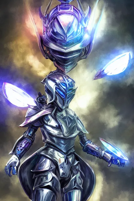 Image similar to helmet armor guardian destiny in witch queen illumination ray tracing hdr fanart arstation by sung choi robot ninja mask and eric pfeiffer and gabriel garza and casper konefal