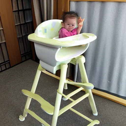 Image similar to kawaii high chair