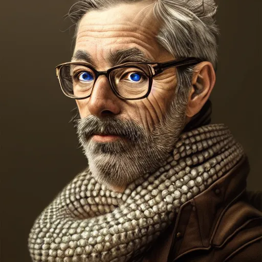 Image similar to highly detailed intricate masterpiece portrait painting of a scientist, award - winning, trending on artstation.