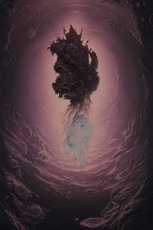 Prompt: an astronaut portrait fading into the aether, water elemental, james gurney, peter mohrbacher, mike mignola, black paper, mandelbulb fractal, trending on artstation, exquisite detail perfect, hyper detailed, intricate ink illustration, black background