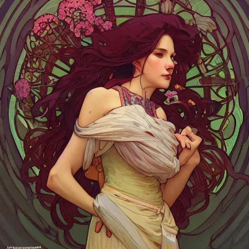 Image similar to the burp heard around the world, fiberpunk, vaporwake, art by andreas rocha and artgerm and greg rutkowski and alphonse mucha