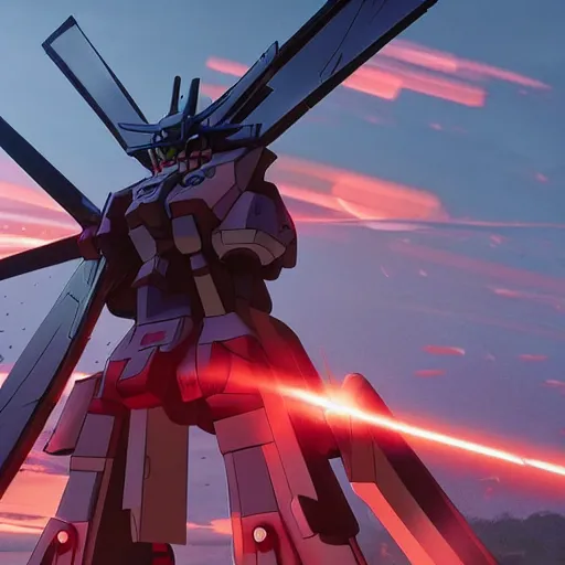 Prompt: gundam as dutch windmill in gundam anime, gundam is windmill shaped, dutch windmill gundam, in gears of war, splash art, movie still, cinematic lighting, ray tracing, octane render, long lens, shallow depth of field, bokeh, anamorphic lens flare, 8 k, hyper detailed, 3 5 mm film grain