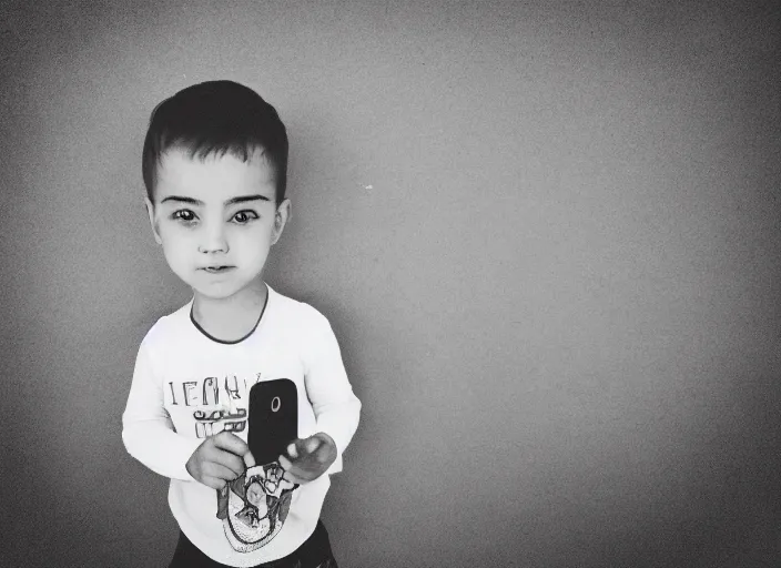 Prompt: professional fine detailed photo portrait of young minion pepe from makhachkala, dagestan. kid minion pepe in the postsoviet suburbia, iphone photo, instagram, black and white