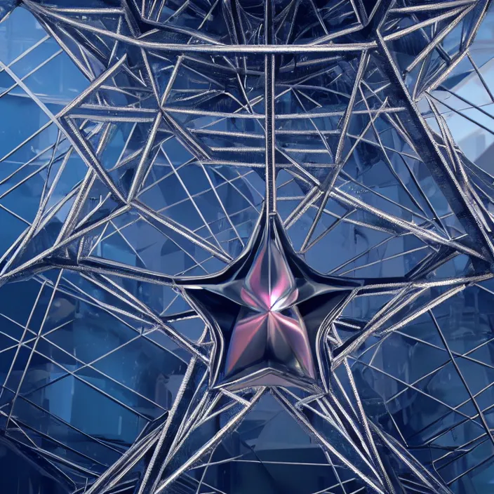 Prompt: a star, caged by metal. high tech. octane render, trending on artstation, cosmic, very coherent symmetrical artwork. cinematic, hyper realism, high detail, octane render, 8 k, iridescent accents