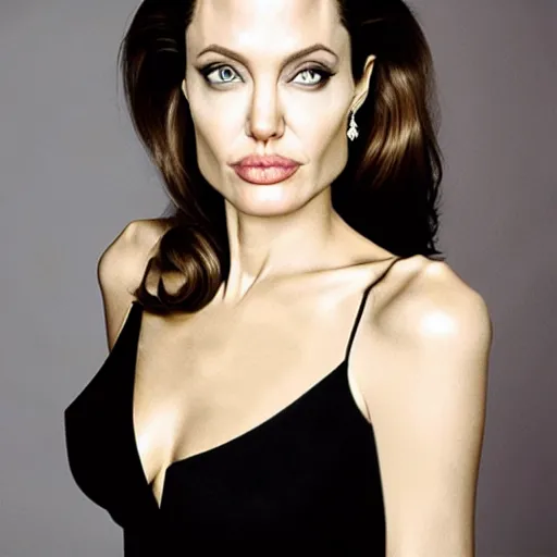 Image similar to an amazing award winning photo of angelina jolie as 0 0 7