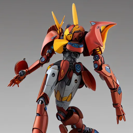 Image similar to futuristic nymphaea themed mecha waterlily upper body, sepals forming helmet, highly detailed, nymphaea, 8 k hd resolution, barbatos gundam with floral inlay, bandai box art, star wars, makoto kobayashi, frank gehry, raymond swanland