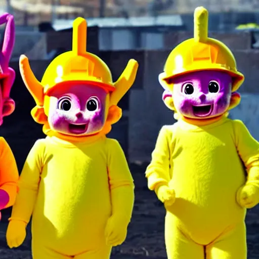 Teletubbies Laa Laa by 4x10 on DeviantArt