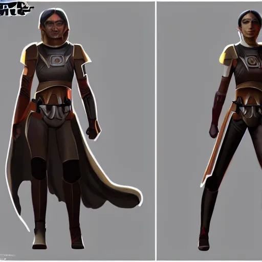 ArtStation - Star Wars Concept Female Jedis