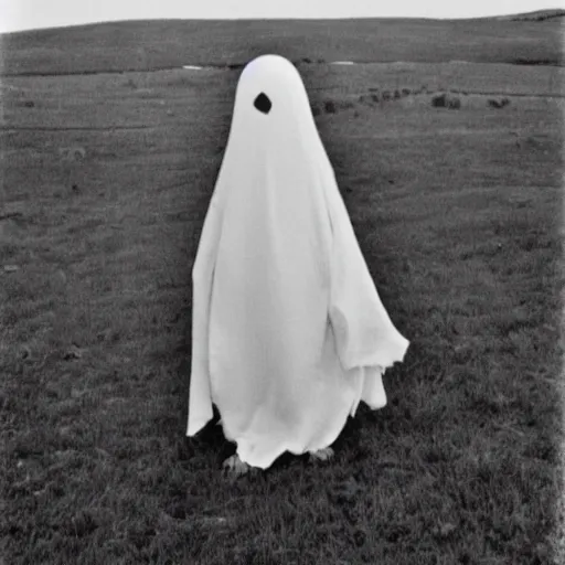 Prompt: scary unproportionally tall disfigured ghost creature in the middle of an old medieval battlefield, 35mm picture