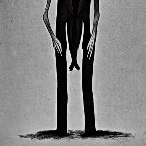 Image similar to slenderman