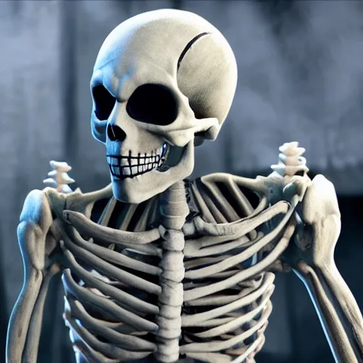 Prompt: spooky scary skeletons movie still, cinematic, photorealistic, extreme detail, sharp focus, 8 k, intricate, hyper detailed, realistic, cinematic lighting