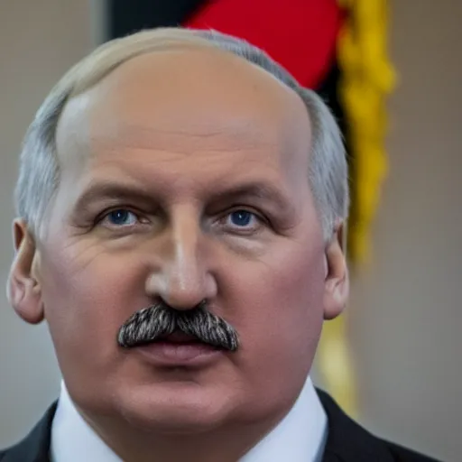 Prompt: Alexander Lukashenko as the world's mastermind