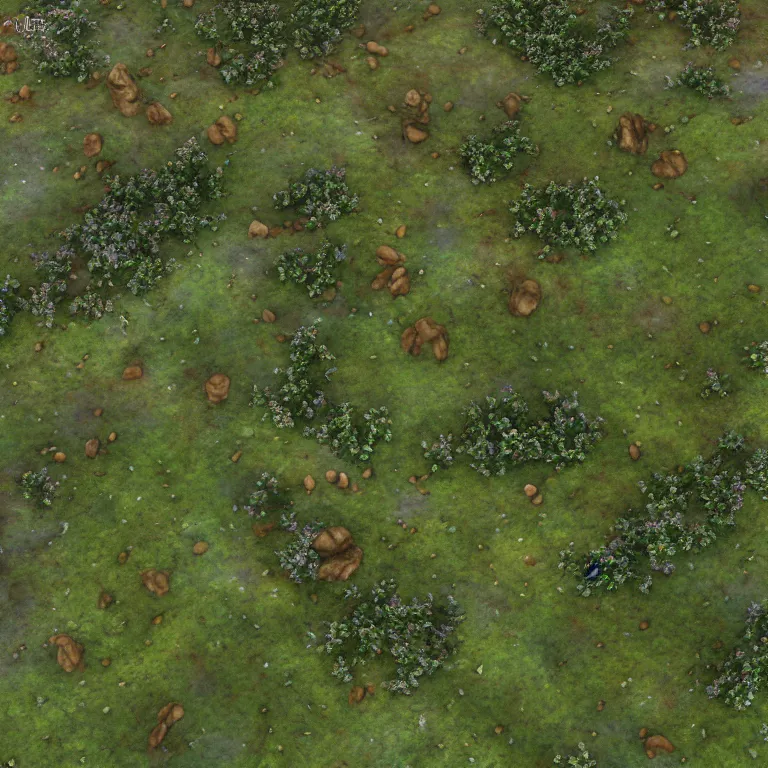 Image similar to miniature photography closeup, h0, 1:87, Meadow, topology, highly detailed, satellite image, game map, anno 1404, civilization, unreal engine, megascans texture