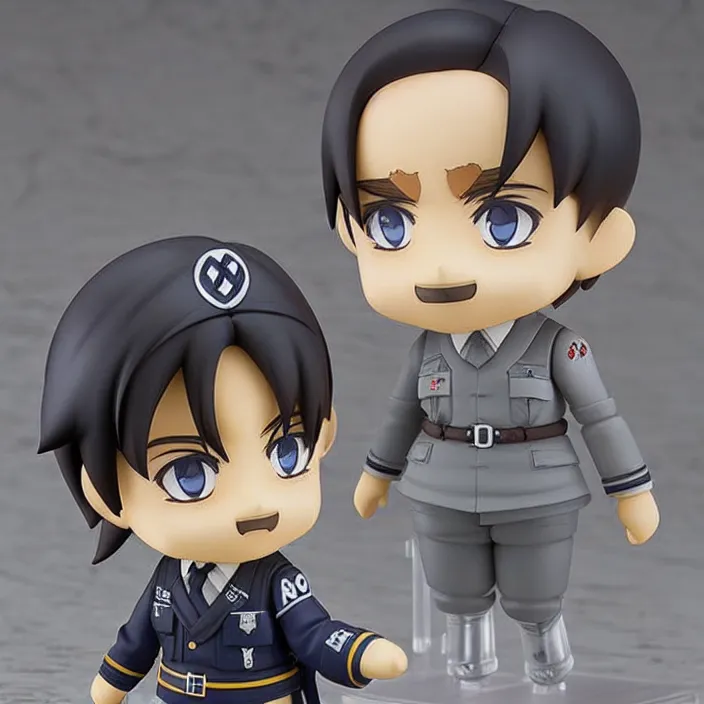 Image similar to Adolf Hitler, An anime nendoroid of Adolf Hitler, figurine, detailed product photo