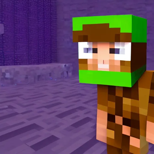 a photo of a minecraft creeper in real life in the, Stable Diffusion