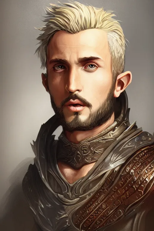 Prompt: highly detailed 2 d book illustration, gouache inspired, contourless, cell shaded, high fantasy character portrait of [ [ [ king arthur ] ] ], by eldar velikhanov, adam lee and walt disney, trending on artstation, sharp focus, octane render, 4 k