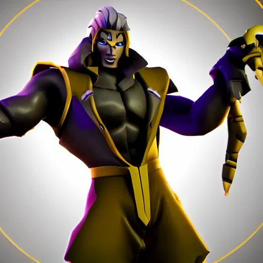 Prompt: Dio from Fortnite