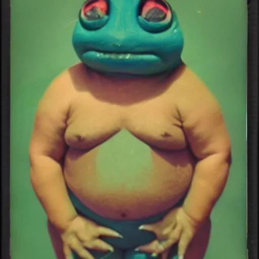 Image similar to 1 9 5 0 s polaroid picture of venusaur