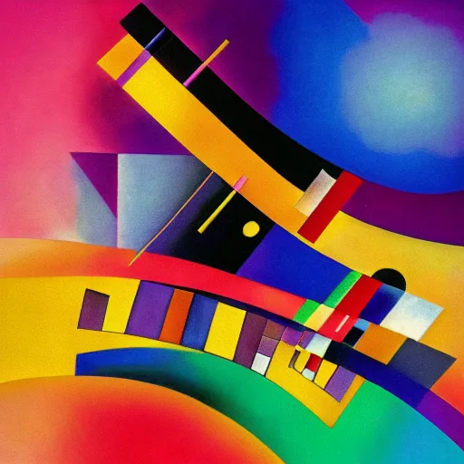 Prompt: a music score, 8 k, ultra _ realistic, art by kandinsky and dmitri cherniak