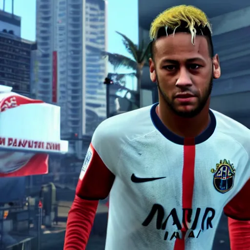 Image similar to neymar in gta v