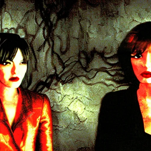 Image similar to a still of the movie mulholland drive, 2 0 0 3 silent hill 3 graphics ps 2 visuals aesthetic