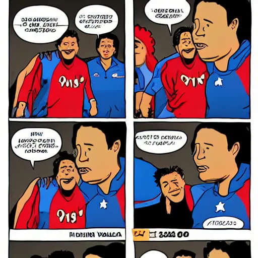 Image similar to juan valdivia in a comic