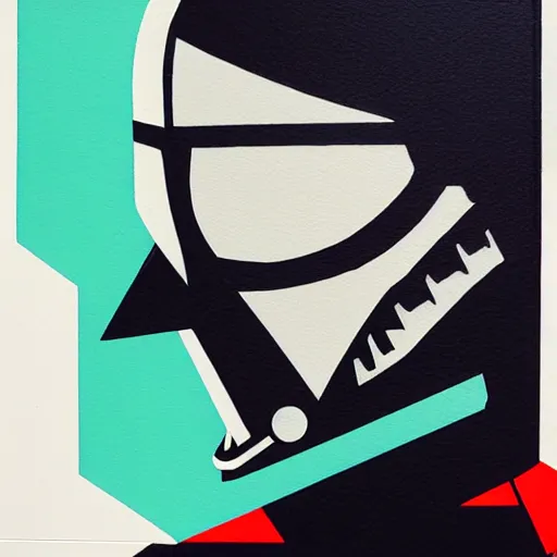 Prompt: Darth Vader profile picture by Sachin Teng, asymmetrical, Organic Painting , Matte Painting, meaningful, Powerful, geometric shapes, hard edges, graffiti, street art:2 by Sachin Teng:4