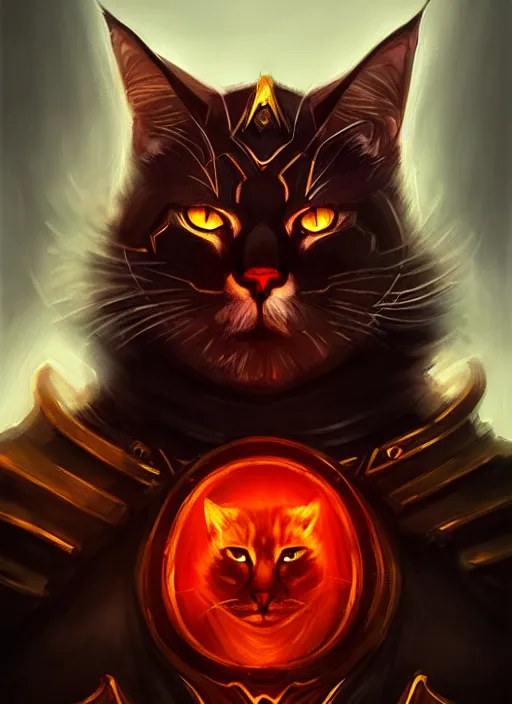 Prompt: a portrait of meoguard in elden ring!!