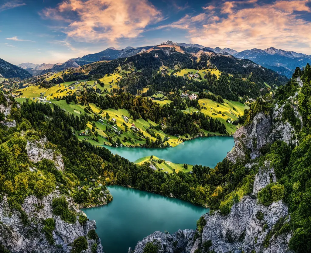 Image similar to 8K Photograph of Austria Landscape