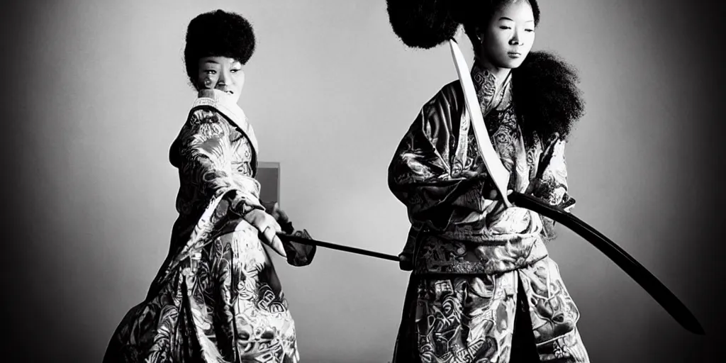 File:Afro Samurai and China Girl (1821946473).jpg - Wikimedia Commons