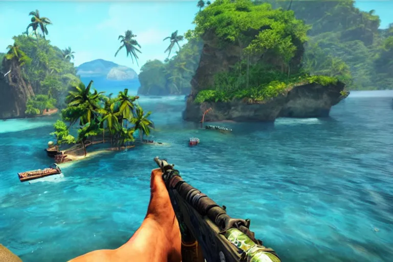 Image similar to Farcry 3 island