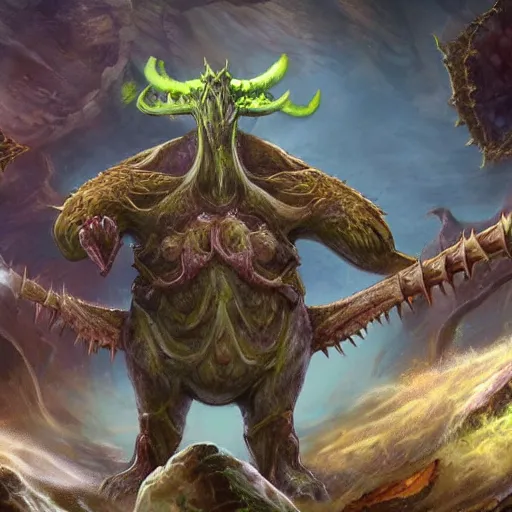 Image similar to full body image of a zerg overlord as dictator of the tennessy lakers, high details, high resolution