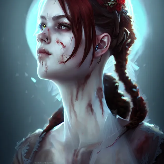 Prompt: epic professional digital art of 👰‍♀️🧟‍♂️🥰,best on artstation, cgsociety, wlop, Behance, pixiv, astonishing, impressive, outstanding, epic, cinematic, stunning, gorgeous, much detail, much wow, masterpiece.
