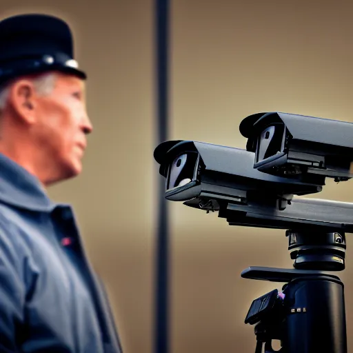 Prompt: film still police surveillance cameras zooming in on an interview with you and your father, leica sl 2 5 0 mm, vivid color, high quality, high textured, real life