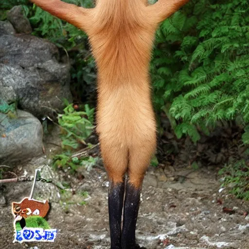 Image similar to 🦊🚿