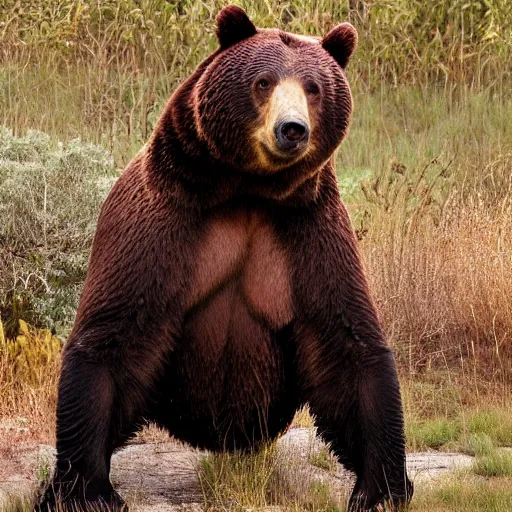 Prompt: bear kopatych