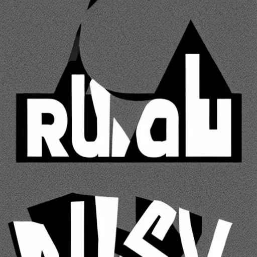 Image similar to black on white graphic poster in style of david rudnick, eric hu, acid, y 2 k, 8 k, graphicbrutalism