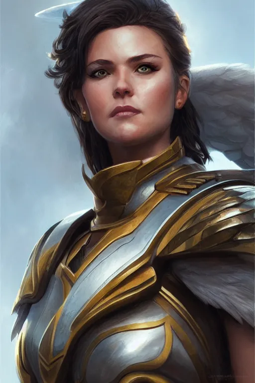 Image similar to amazon valkyrie athena, d & d, fantasy, portrait, highly detailed, headshot, digital painting, trending on artstation, concept art, sharp focus, illustration, art by artgerm and greg rutkowski and magali villeneuve