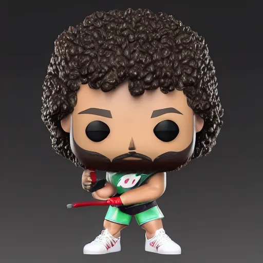 Image similar to ben askren funko pop, 4 k, studio lighting