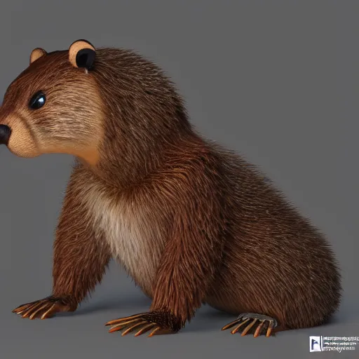 Image similar to hyperrealistic dslr film still of justin bieber disguised as anthropomorphous beaver, stunning 8 k octane comprehensive 3 d render, inspired by istvan sandorfi & greg rutkowski & unreal engine, perfect symmetry, dim volumetric cinematic lighting, extremely hyper - detailed, incredibly real lifelike attributes & flesh texture, intricate, masterpiece, artstation, stunning