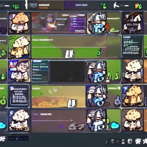 Prompt: Cookiezi in Multiversus game