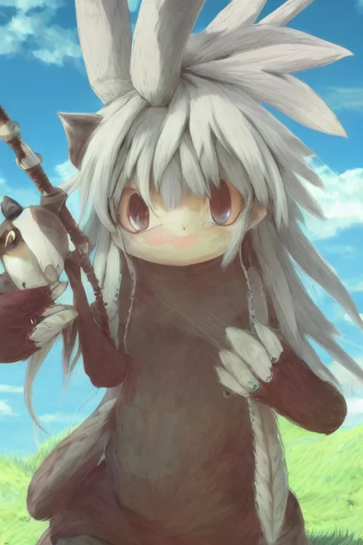 Image similar to Nanachi, art, 4k,