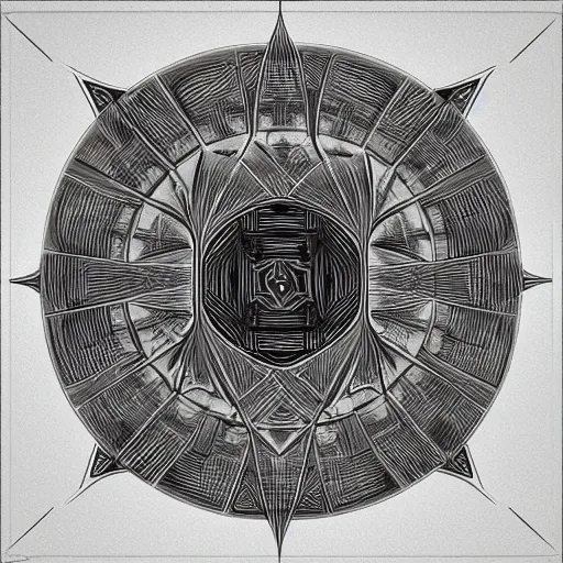 Image similar to cryptic symmetry, 8k, detailed, trending on artstation