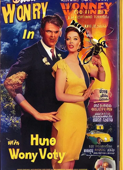 Image similar to 'Honey I Married a Giant Wasp!' blu-ray DVD case still sealed in box, ebay listing