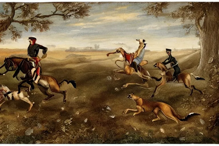 Image similar to fox hunt by randolph