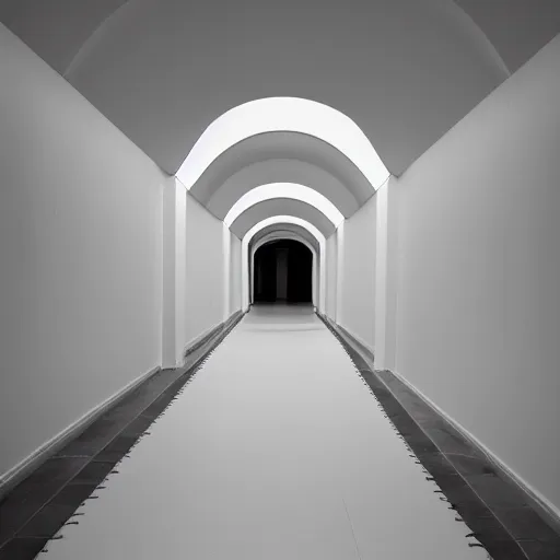 Image similar to hallway leading into the void