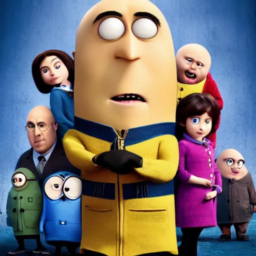 Image similar to live action gru movie