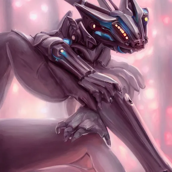 Image similar to very close up foot pov shot, detailed foot shot, paw art, hyperdetailed elegant beautiful stunning hot anthropomorphic mecha female dragon, laying down showing quality mecha dragon feet at camera, furry paw, anthro paw, dragon paw, beans, sharp silver armor fuchsia skin, sleek legs, warframe fanart, furaffinity, deviantart, ekasportal