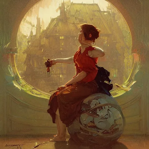 Prompt: a very angry person, by Stanley Artgerm Lau , greg rutkowski, thomas kindkade, alphonse mucha, loish, norman rockwell